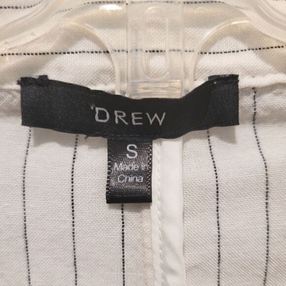 Drew pinstripe one button front blazer Size Small - Picture 7 of 10